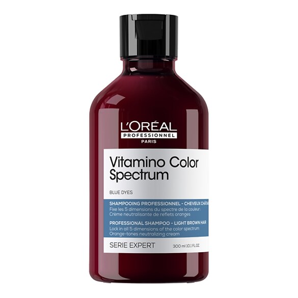 Blue Dyes Neutralizing Shampoo gegen Orangestich bei braunem Haar - Shampoo, L'Oréal Professionnel